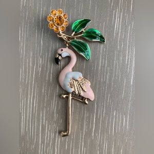 Flamingo earrings